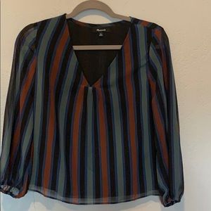 Madewell striped shirt size XS